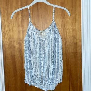 NWT Patterned Japna tank top